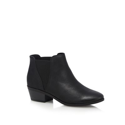 Call It Spring Black 'Moillan' low Chelsea boots
